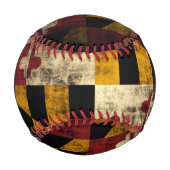 Patriotische Vintage Flagge von Maryland Baseball (Vorderseite)