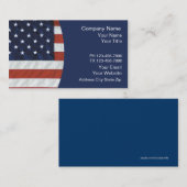 Patriotische Visitenkarten repariert Visitenkarte (Vorne/Hinten)