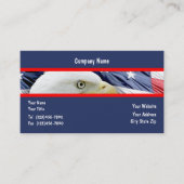 Patriotische Visitenkarten Visitenkarte (Vorderseite)