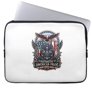 Patriotische Wächtermaske Freiheit Militär Inspiri Laptopschutzhülle