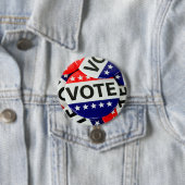 patriotische Wahl Button (Beispiel)