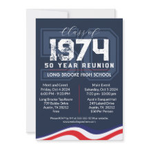 Patriotische Waves 50 Jahre High School Wiedersehe