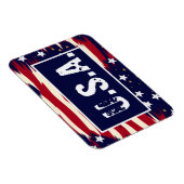Patriotische Waves Magnet (Rechte Seite)