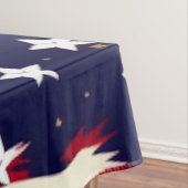 Patriotische Waves Tischdecke (Beispiel)