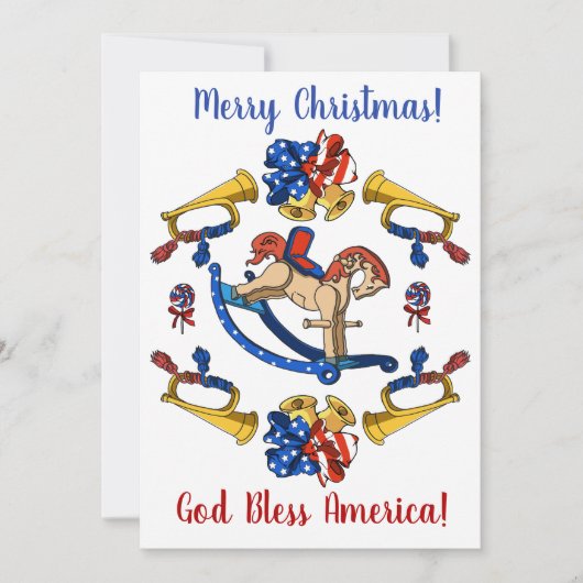 Patriotische Weihnachten (Vorderseite)