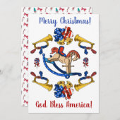 Patriotische Weihnachten (Vorne/Hinten)