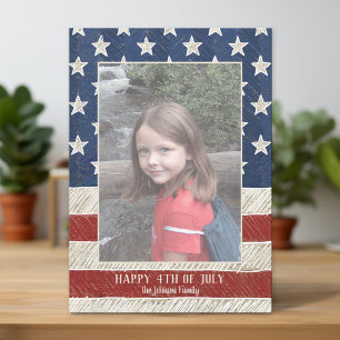Patriotische Weihnachten 1 Foto Amerikanische Flag