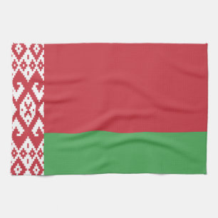 Patriotische weißrussische Flagge Handtuch