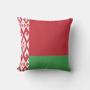 Patriotische weißrussische Flagge Kissenhülle Kissen