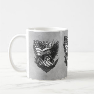 Patriotische Wertschätzung Danke Militärveteranen Kaffeetasse