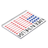 Patriotische Workout Notizblock (Linke Seite)