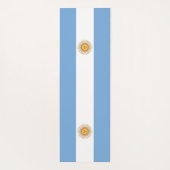 Patriotische Yoga Mats mit argentinischer Flagge Yogamatte (Rückseite)