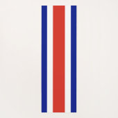 Patriotische Yoga Mats mit der Flagge Costa Ricas Yogamatte (Rückseite)
