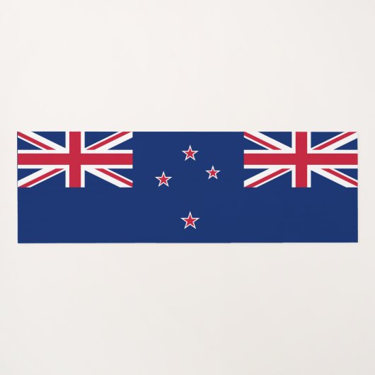 Patriotische Yoga Mats mit der Flagge Neuseelands Yogamatte (Rückseite (Horizontal))