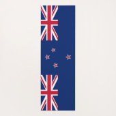 Patriotische Yoga Mats mit der Flagge Neuseelands Yogamatte (Rückseite)