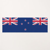 Patriotische Yoga Mats mit der Flagge Neuseelands Yogamatte (Vorderseite (Horizontal))