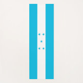 Patriotische Yoga Mats mit der Flagge von Honduras Yogamatte (Vorderseite)