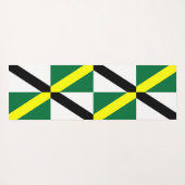 Patriotische Yoga Mats mit der Flagge von Monterey Yogamatte (Rückseite (Horizontal))