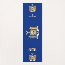 Patriotische Yoga Mats mit der Flagge von New York Yogamatte