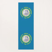 Patriotische Yoga Mats mit der Flagge von South Da Yogamatte (Rückseite)