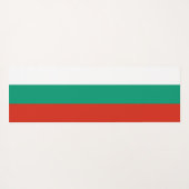 Patriotische Yoga Mats mit Flagge Bulgariens Yogamatte (Rückseite (Horizontal))