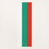 Patriotische Yoga Mats mit Flagge Bulgariens Yogamatte (Rückseite)