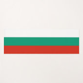 Patriotische Yoga Mats mit Flagge Bulgariens Yogamatte (Vorderseite (Horizontal))