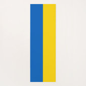 Patriotische Yoga Mats mit Flagge der Ukraine Yogamatte (Rückseite)