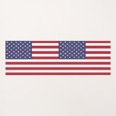 Patriotische Yoga Mats mit Flagge der USA Yogamatte (Rückseite (Horizontal))