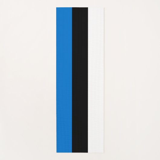 Patriotische Yoga Mats mit Flagge Estlands Yogamatte (Vorderseite)