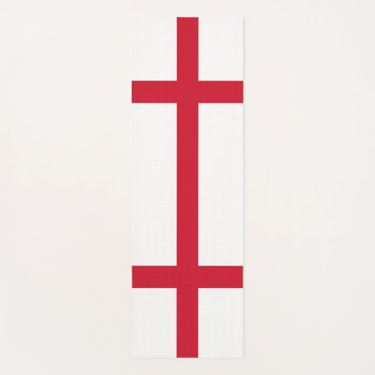 Patriotische Yoga Mats mit Flagge in England, Vere Yogamatte (Vorderseite)