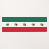 Patriotische Yoga Mats mit Flagge Mexikos Yogamatte (Rückseite (Horizontal))