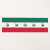 Patriotische Yoga Mats mit Flagge Mexikos Yogamatte (Vorderseite (Horizontal))