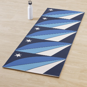 Patriotische Yoga Mats mit Flagge von Kolumbien, S Yogamatte