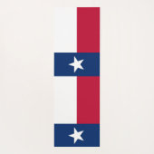 Patriotische Yoga Mats mit Flagge von Texas Yogamatte (Rückseite)