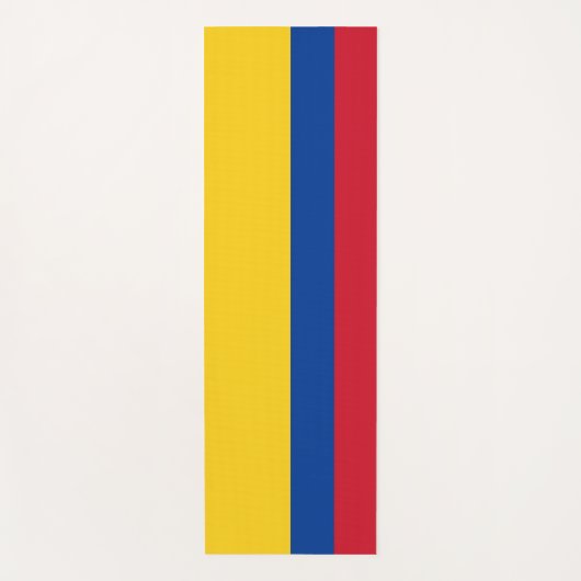 Patriotische Yoga Mats mit kolumbianischer Flagge Yogamatte (Vorderseite)