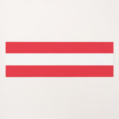 Patriotische Yoga Mats mit österreichischer Flagge Yogamatte (Rückseite (Horizontal))