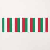 Patriotische Yoga Mats mit ungarischer Flagge Yogamatte (Rückseite (Horizontal))