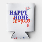 Patriotische Zuhause Coming Military Troops Beer C Dosenkühler (Vorderseite)