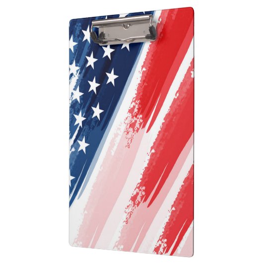 Patriotische Zwischenablage Klemmbrett (Links)