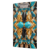 Patriotische Zwischenablage mit den Bahamas-Farben Klemmbrett (Links)