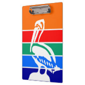 Patriotische Zwischenablage mit der Flagge von St. Klemmbrett (Links)