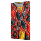 Patriotische Zwischenablage mit deutschen Farben Klemmbrett (Links)