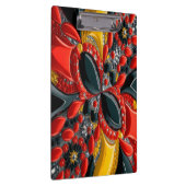 Patriotische Zwischenablage mit deutschen Farben Klemmbrett (Rechts)