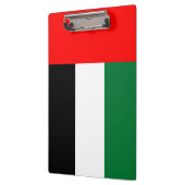 Patriotische Zwischenablage mit Flagge der VAE Klemmbrett (Links)