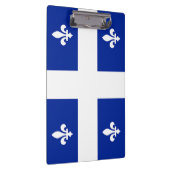 Patriotische Zwischenablage mit Flagge Quebec, Kan Klemmbrett (Rechts)
