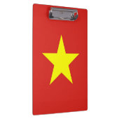 Patriotische Zwischenablage mit Flagge Vietnams Klemmbrett (Rechts)
