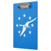 Patriotische Zwischenablage mit Flagge von Corpus Klemmbrett (Links)