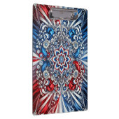 Patriotische Zwischenablage mit französischem Farb Klemmbrett (Rechts)