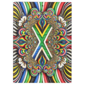 Patriotische Zwischenablage mit irischen Farben, K Klemmbrett (Rückseite)